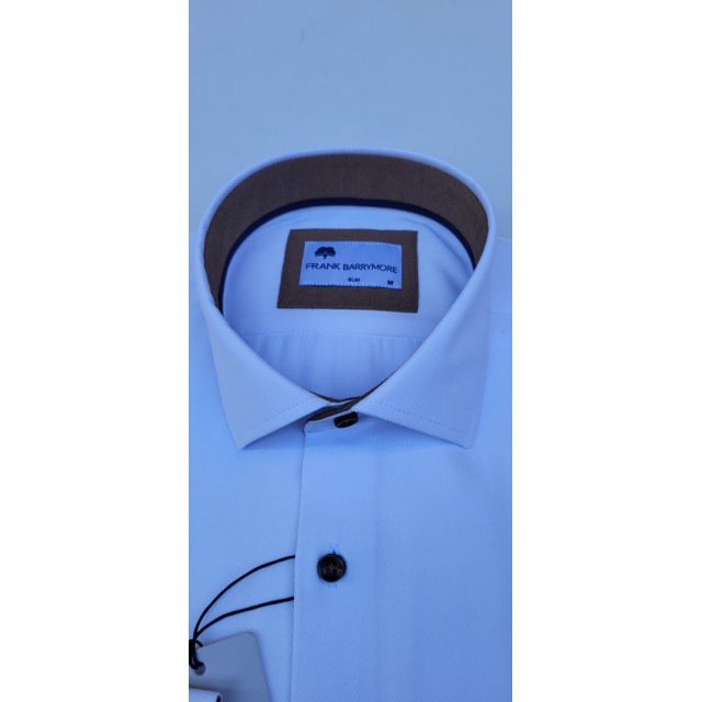 FRANK BARRYMORE ΠΟΥΚΑΜΙΣΟ ΣΤΕΝΗ ΓΡΑΜΜΗ ΛΕΥΚΟ