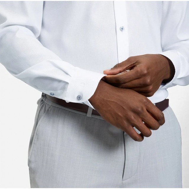 OLYMP ΠΟΥΚΑΜΙΣΟ BODY FIT ΛΕΥΚΟ