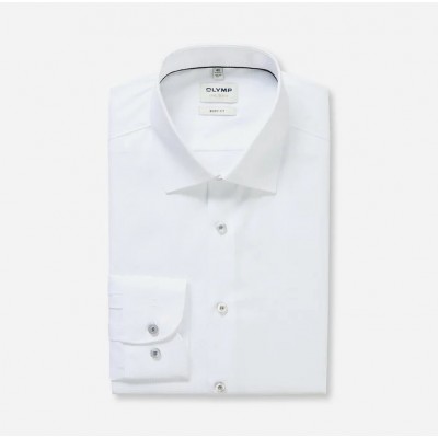 OLYMP ΠΟΥΚΑΜΙΣΟ BODY FIT ΛΕΥΚΟ