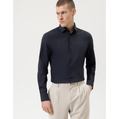 OLYMP Level Five Στενή Γραμμή, Πουκάμισο Μαύρο