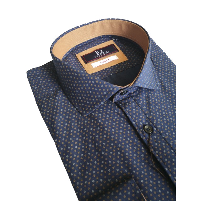 ΠΟΥΚΑΜΙΣΟ ΜΠΛΕ LEONARDO