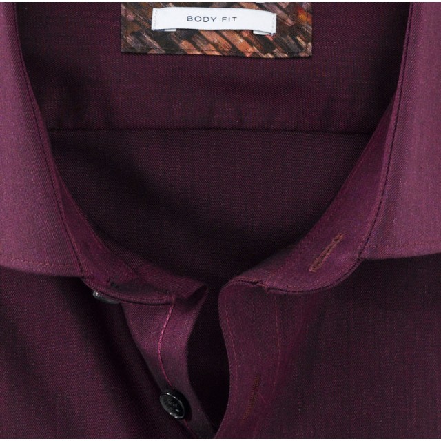 OLYMP Πουκάμισο Level Five body fit Garnet
