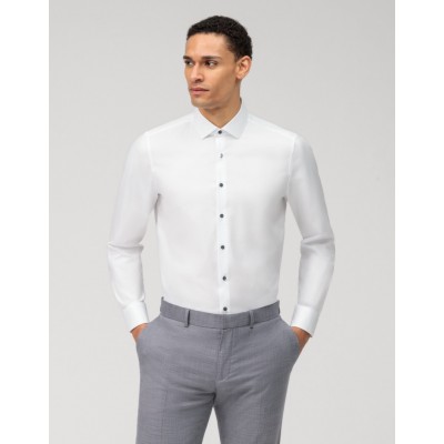 OLYMP Level Five,Πουκάμισο Λευκό