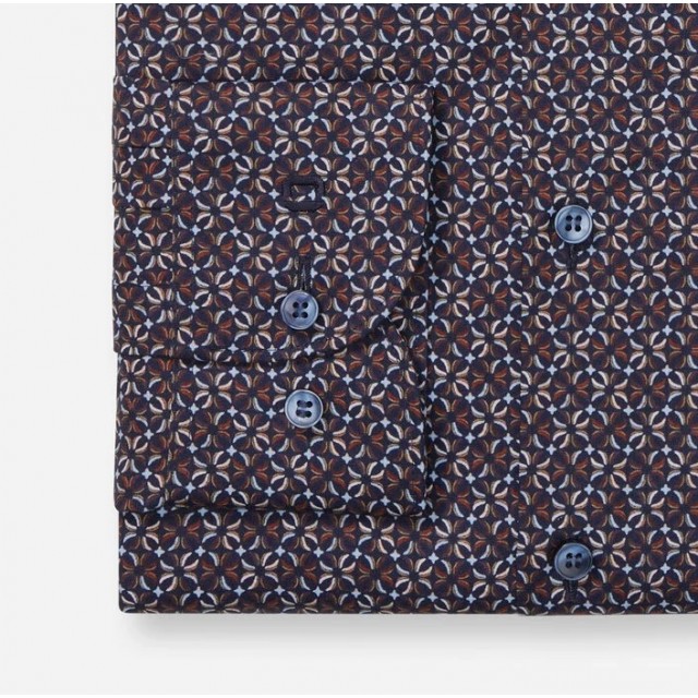 OLYMP ΠΟΥΚΑΜΙΣΟ BODY FIT ΜΠΛΕ