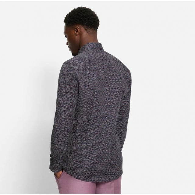 OLYMP ΠΟΥΚΑΜΙΣΟ BODY FIT ΜΠΛΕ