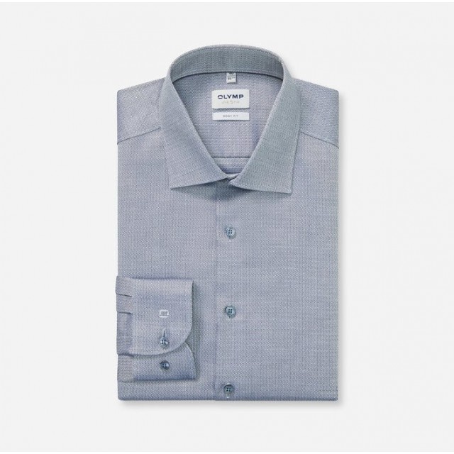 OLYMP ΠΟΥΚΑΜΙΣΟ Body Fit ΜΠΛΕ