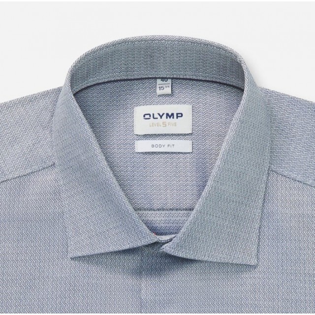 OLYMP ΠΟΥΚΑΜΙΣΟ Body Fit ΜΠΛΕ