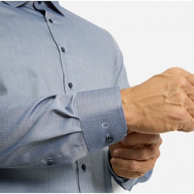 OLYMP ΠΟΥΚΑΜΙΣΟ Body Fit ΜΠΛΕ