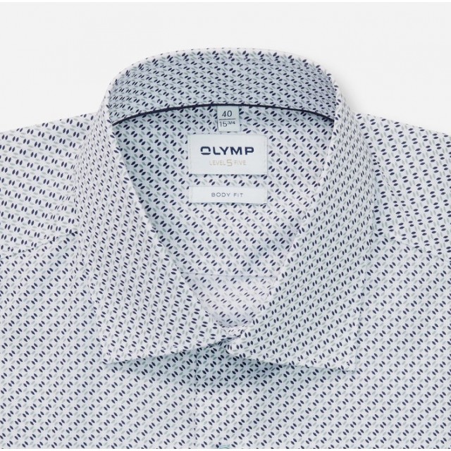 OLYMP ΠΟΥΚΑΜΙΣΟ BODY FIT ΛΕΥΚΟ