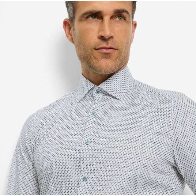 OLYMP ΠΟΥΚΑΜΙΣΟ BODY FIT ΛΕΥΚΟ