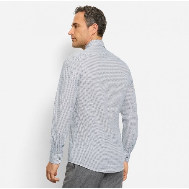 OLYMP ΠΟΥΚΑΜΙΣΟ BODY FIT ΛΕΥΚΟ