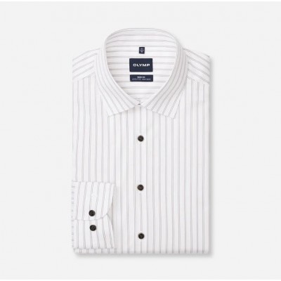 OLYMP SHIRT BODY FIT BROWN