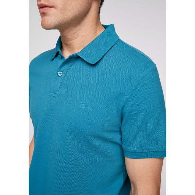 S.OLIVER POLO Μπλούζα Τυρκουάζ