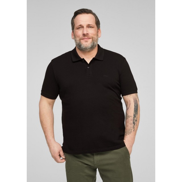 S.OLIVER POLO BIG Black