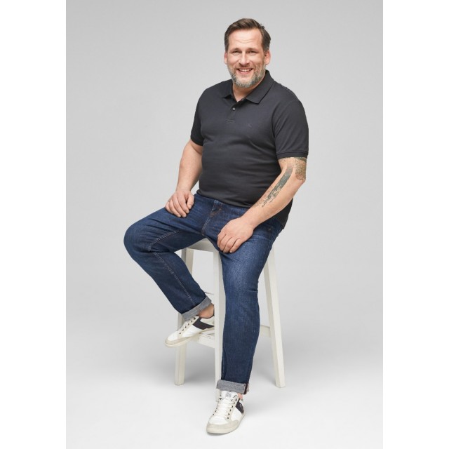 S.OLIVER POLO BIG Ανθρακί 