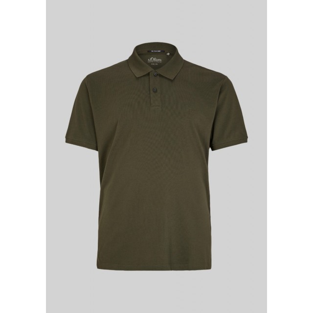 S.OLIVER POLO BIG Χακί