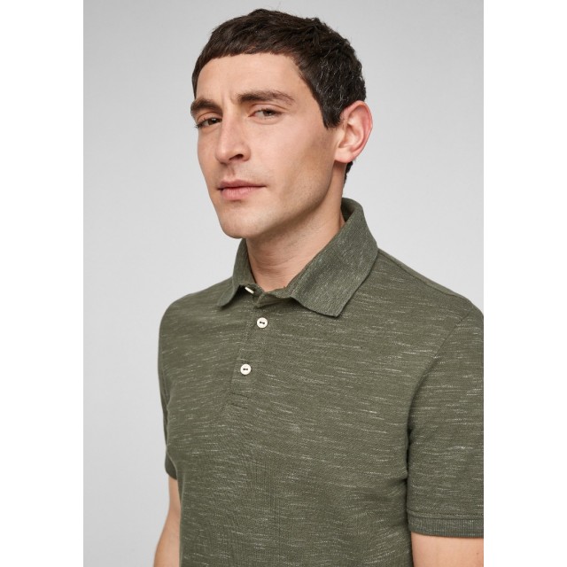 S.OLIVER POLO Μπλούζα Λαδί 