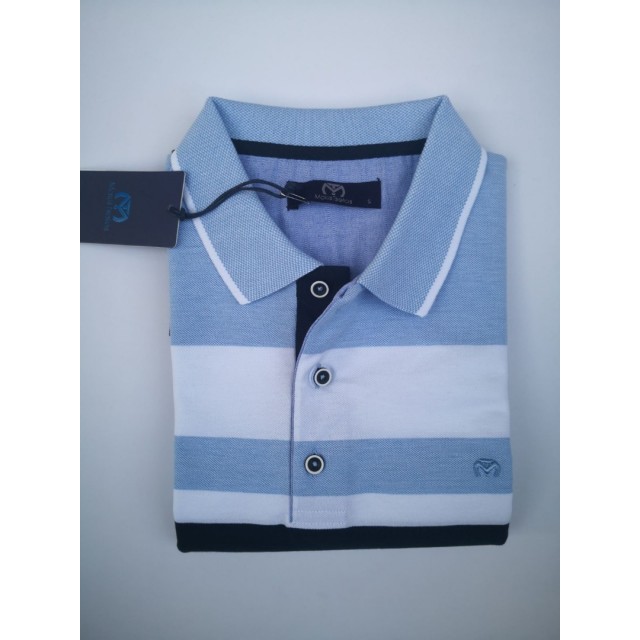 MAKIS TSELIOS POLO Ριγέ Σιέλ