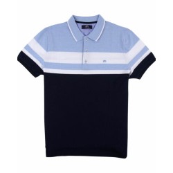 MAKIS TSELIOS POLO Ριγέ Σιέλ