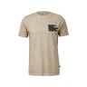 S.OLIVER MENS T-SHIRT BEIGE
