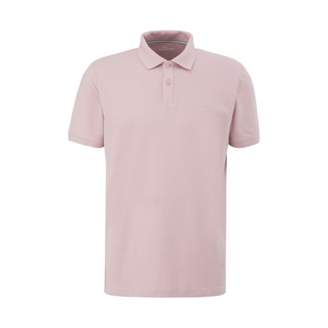 S.OLIVER MEN'S POLO SHIRT PINK