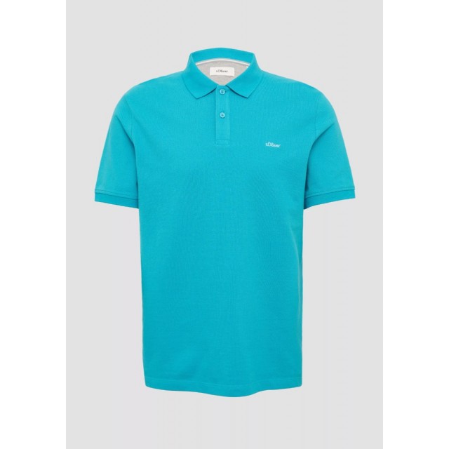S.OLIVER POLO SHIRT PASTEL TURQUOISE