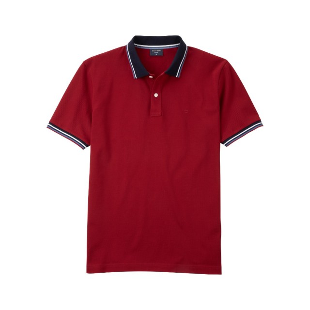OLYMP Polo Shirt Bordeaux