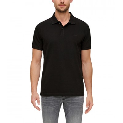 S.OLIVER POLO SHIRT BLACK
