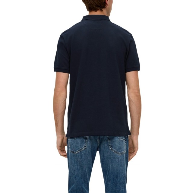 S.OLIVER POLO SHIRT NAVY BLUE
