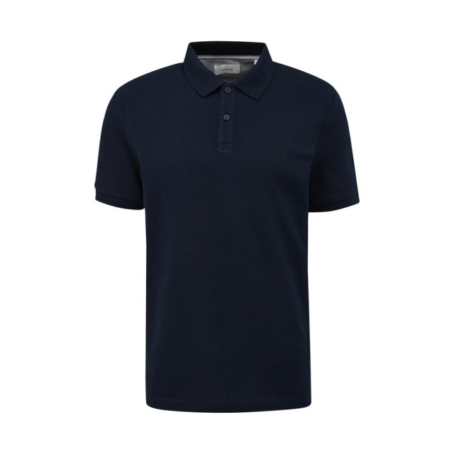 S.OLIVER POLO SHIRT NAVY BLUE