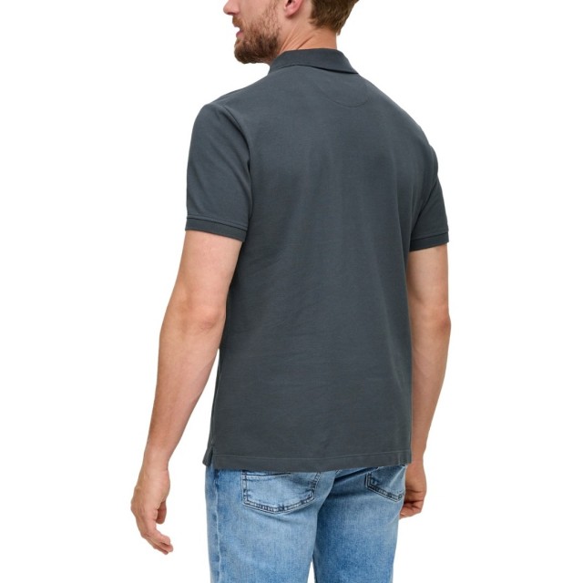 S.OLIVER POLO ΜΠΛΟΥΖΑ ΣΚΟΥΡΟ ΓΚΡΙ