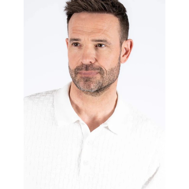 PRE END ΠΛΕΚΤΗ POLO ΜΠΛΟΥΖΑ ΛΕΥΚΗ