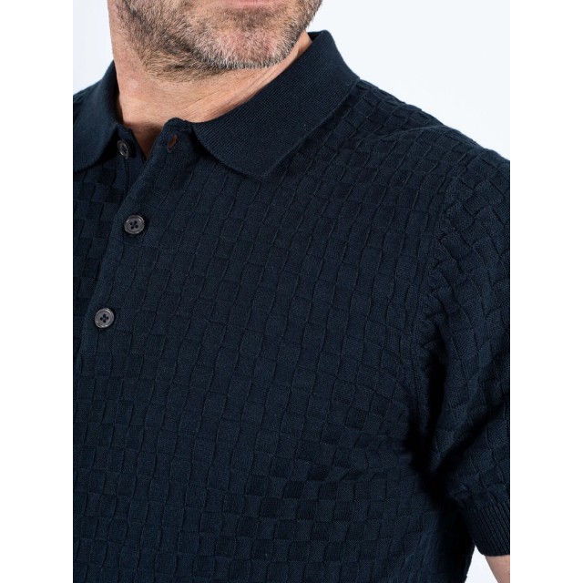 PRE END ΠΛΕΚΤΗ POLO ΜΠΛΟΥΖΑ ΜΠΛΕ