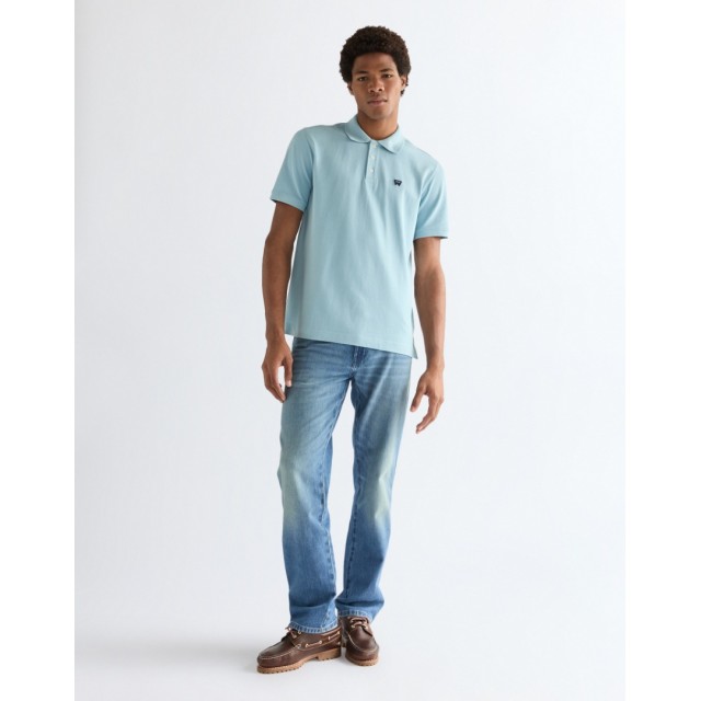 WRANGLER POLO SHIRT LIGHT BLUE