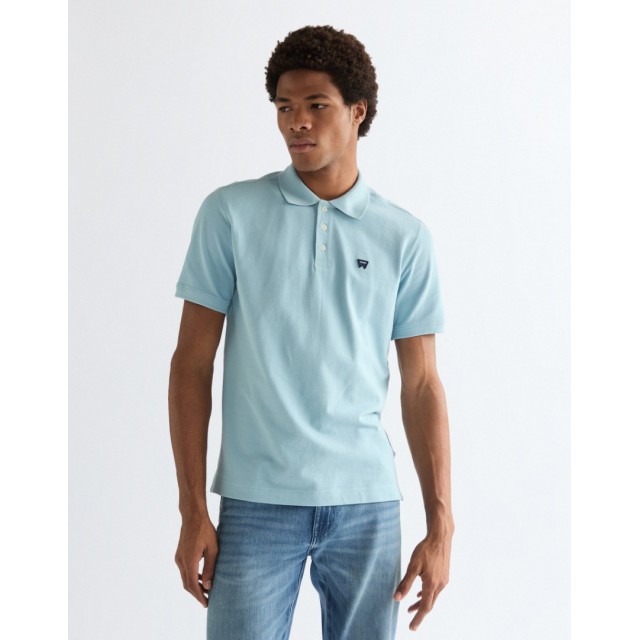 WRANGLER POLO SHIRT LIGHT BLUE