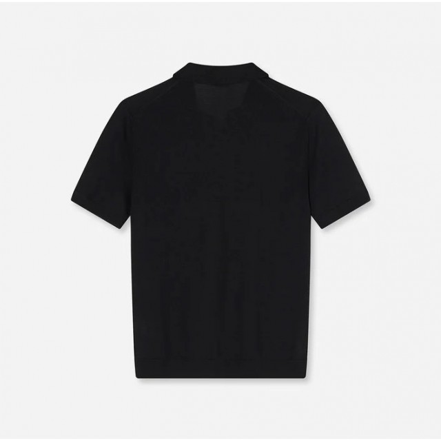 OLYMP KNIT POLO BLACK