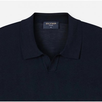 OLYMP KNIT POLO NAVY