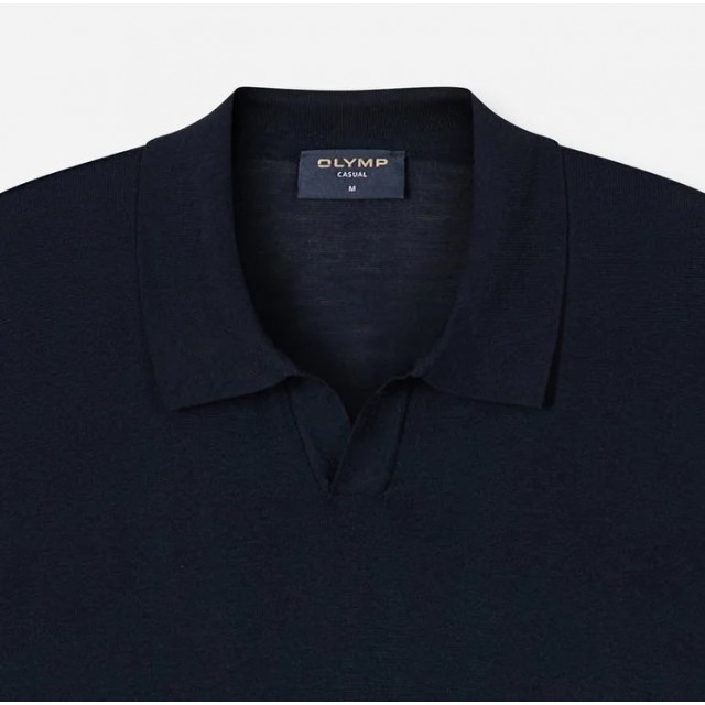 OLYMP KNIT POLO NAVY