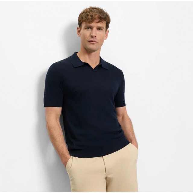 OLYMP KNIT POLO NAVY