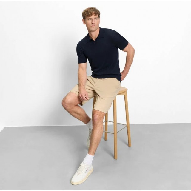 OLYMP KNIT POLO NAVY
