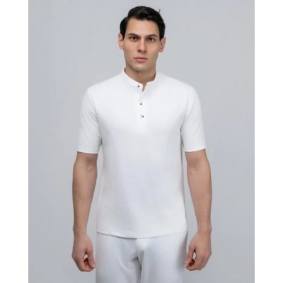 DEZIGN MAO T-SHIRT WAFFLE WHITE