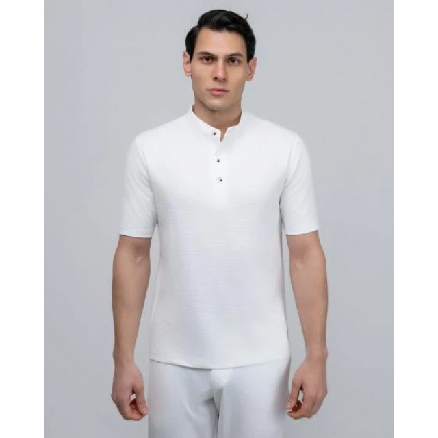 DEZIGN MAO T-SHIRT WAFFLE WHITE
