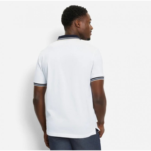 OLYMP Polo Shirt White