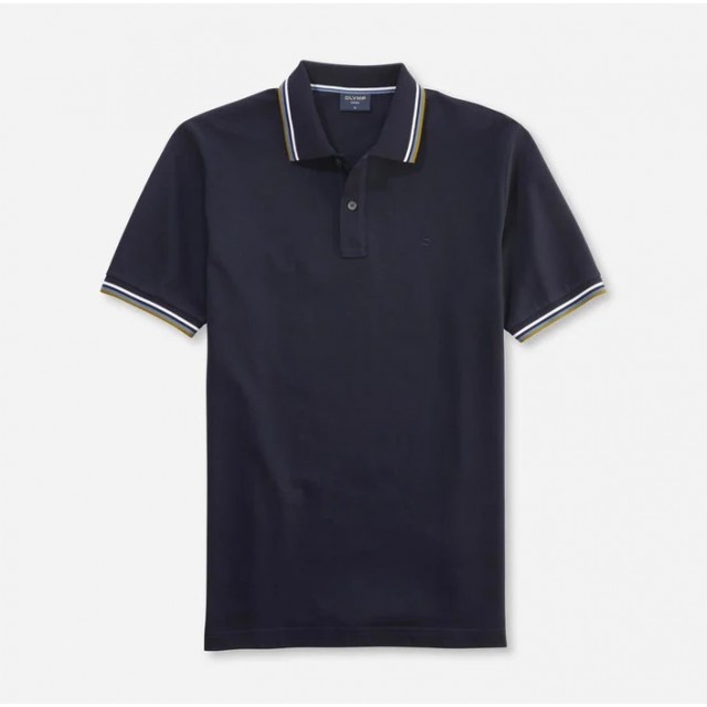 OLYMP POLO SHIRT NAVY BLUE