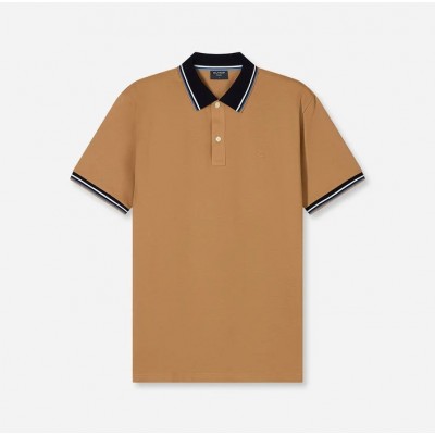 OLYMP POLO SHIRT BROWN