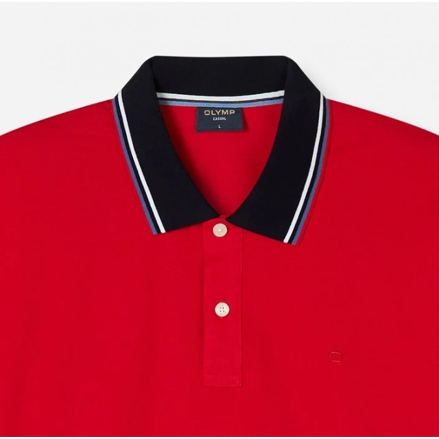 OLYMP POLO SHIRT RED