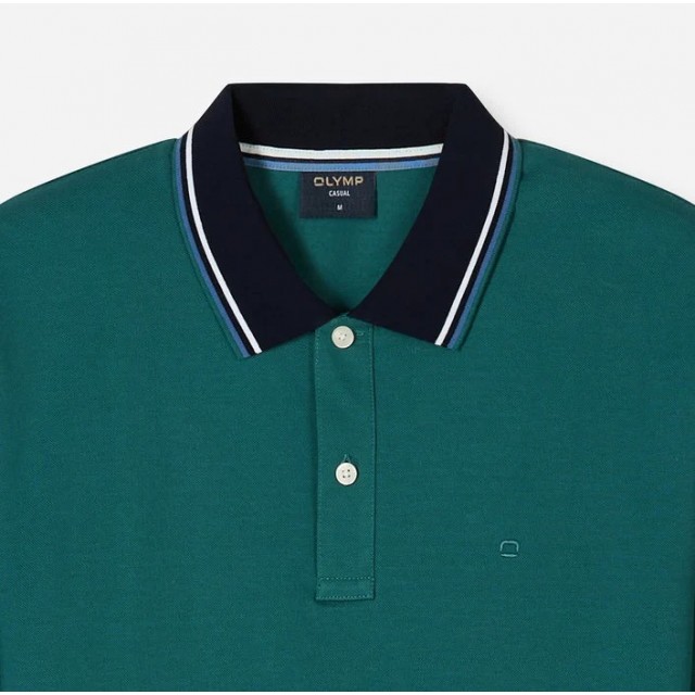 OLYMP POLO SHIRT PETROL