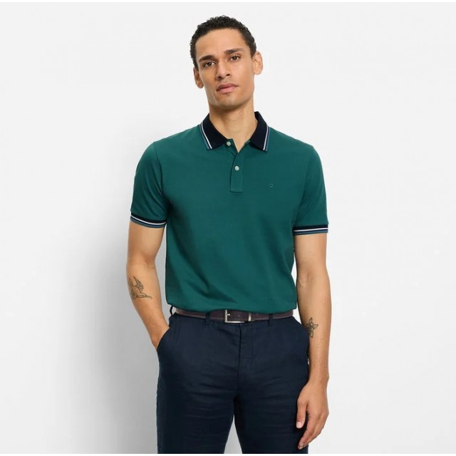 OLYMP POLO SHIRT PETROL