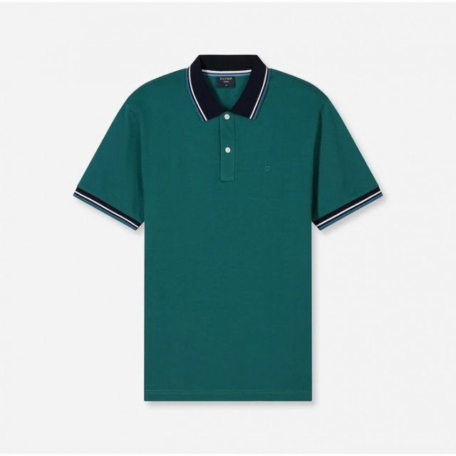 OLYMP POLO SHIRT PETROL