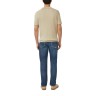 S.OLIVER KNIT POLO SHIRT BEIGE